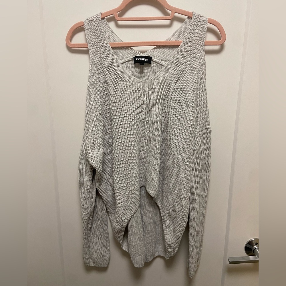 Open Shoulder Sweater - Size Small